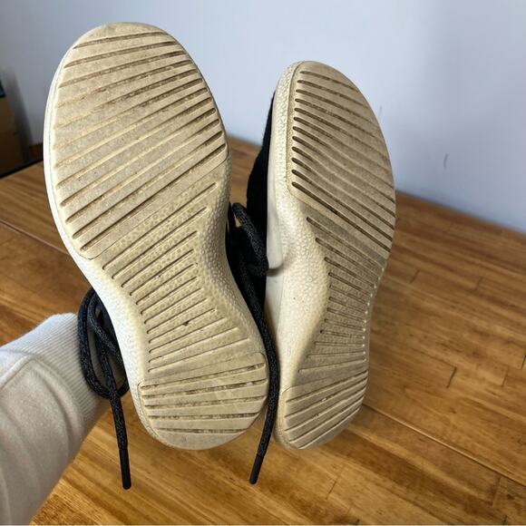 Allbirds Runner Up Mizzles Charcoal Gray Lace Up High Top Athletic Shoes Size 7 - Picture 7 of 7